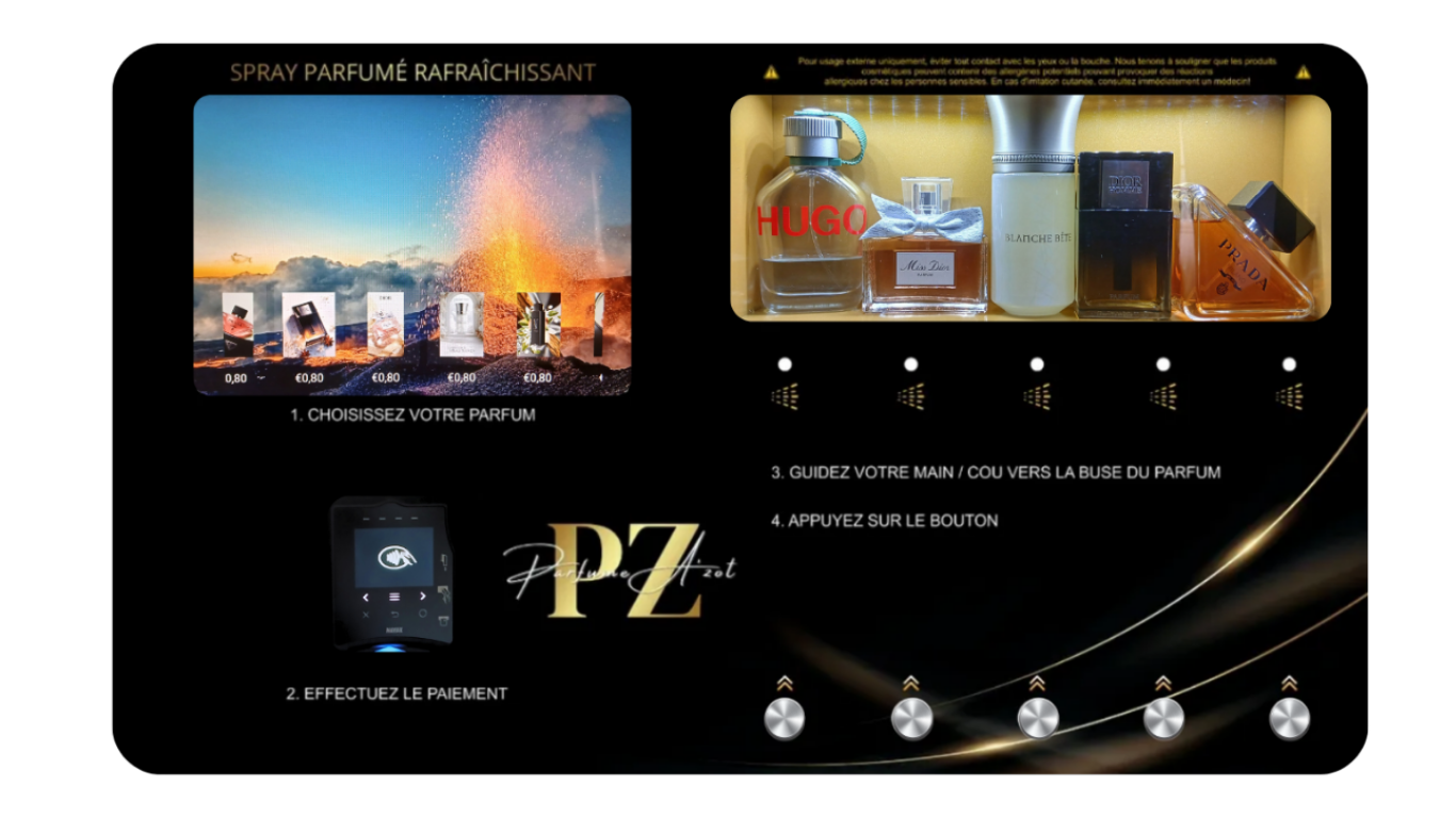 Distributeur De Parfums à La Réunion